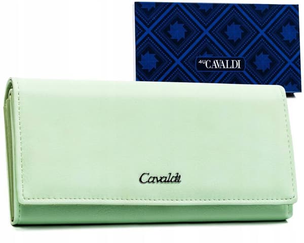 Elegantní, velká dámská peněženka z ekologické kůže - 4U Cavaldi