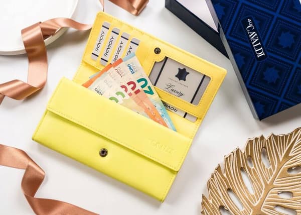 Elegantní, velká dámská peněženka z ekologické kůže - 4U Cavaldi
