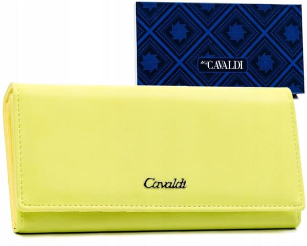 Elegantní, velká dámská peněženka z ekologické kůže - 4U Cavaldi