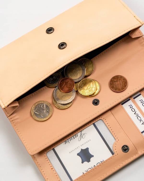 Elegantní, velká dámská peněženka z ekologické kůže - 4U Cavaldi