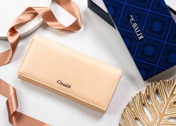 Elegantní, velká dámská peněženka z ekologické kůže - 4U Cavaldi