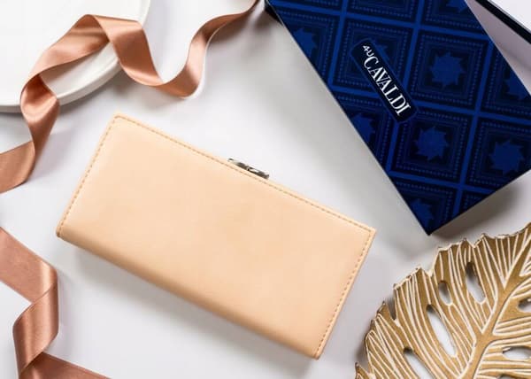 Elegantní dámská peněženka s háčkem a západkou - 4U Cavaldi