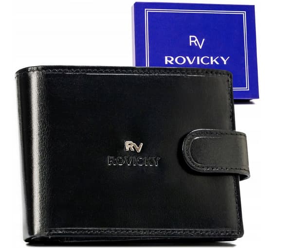 Velká pánská peněženka z přírodní kůže - Rovicky
