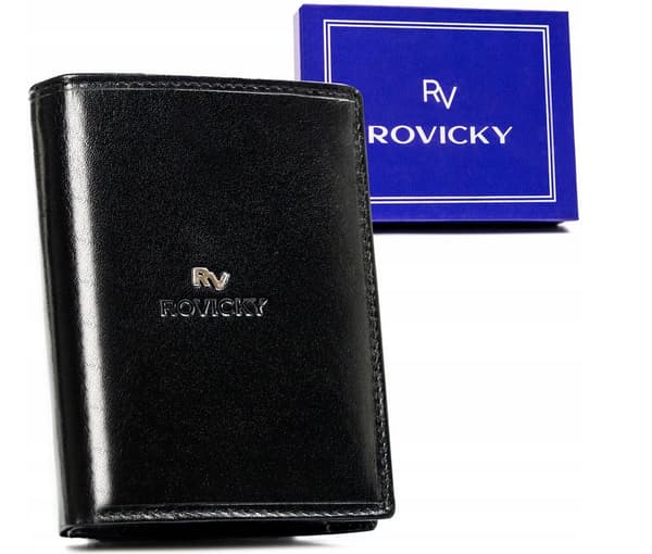 Elegantní, kožená pánská peněženka - Rovicky