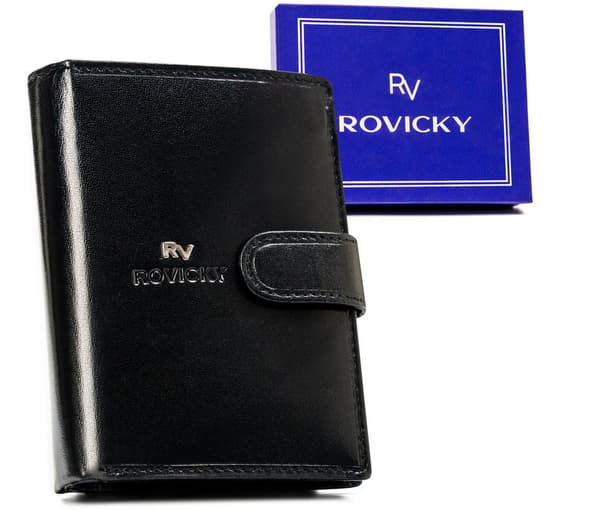 Elegantní, kožená pánská peněženka - Rovicky