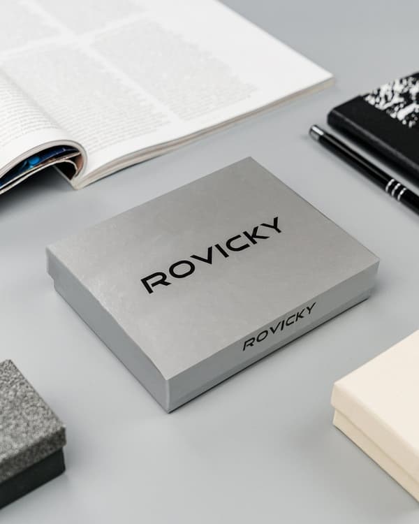 Dame læder pung med trykknapper - Rovicky