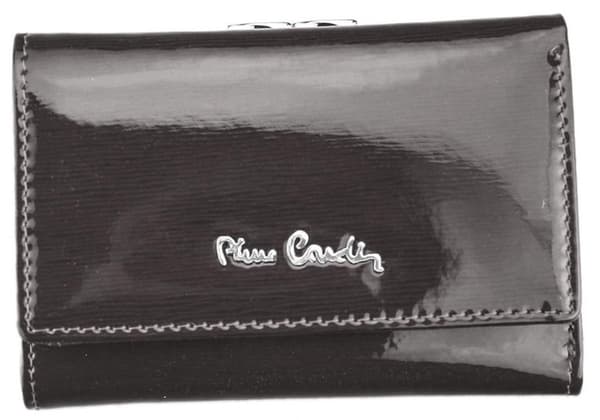 Lakovaná peněženka z přírodní kůže s peněženkou na mince - Pierre Cardin
