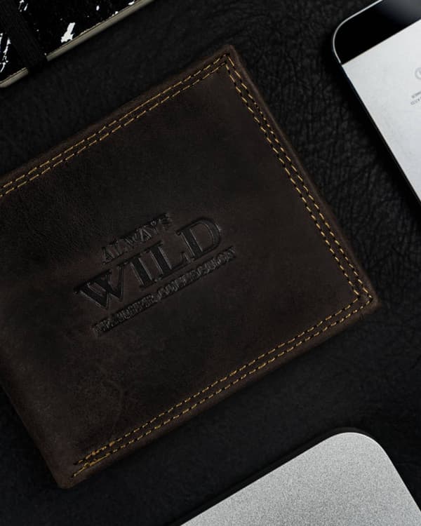 Kožená peněženka pro muže - Always Wild