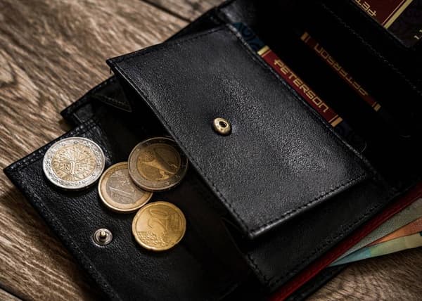 Kožená pánská RFID peněženka - Peterson