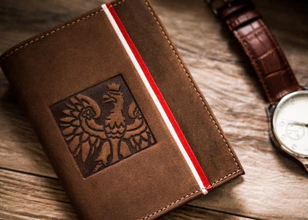 Pánská kožená peněženka s patriotickým akcentem - Peterson