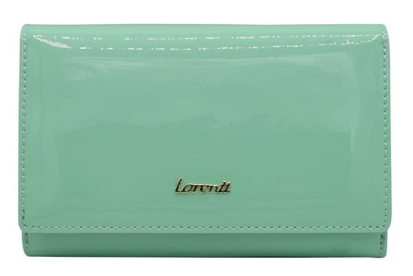 Lakovaná dámská peněženka na karty s RFID Protect - Lorenti