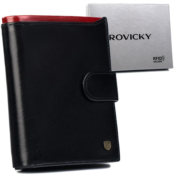 Kožená pánská peněženka na osvědčení - Rovicky