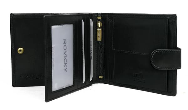 Velká pánská peněženka z přírodní kůže - Rovicky