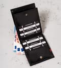 Miniatyrbillede 8 af 10: Mænds læderkortpung med RFID Protect - Rovicky