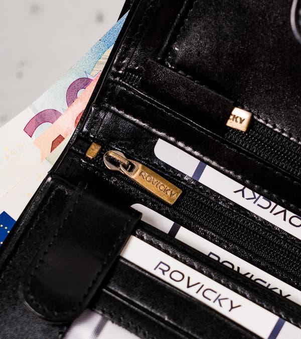 Elegantní pánská peněženka z kvalitní přírodní kůže - Rovicky