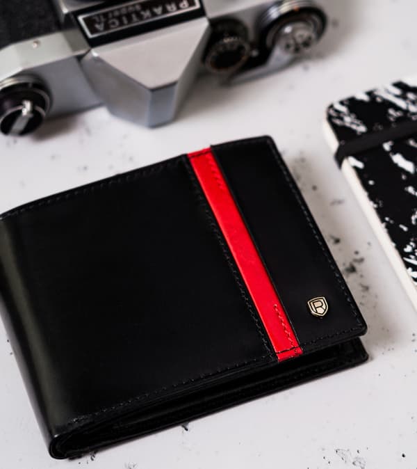 Pánská kožená peněženka s RFID Protect - Rovicky