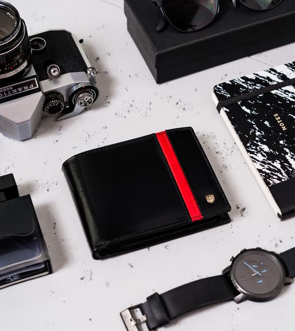 Pánská kožená peněženka s RFID Protect - Rovicky