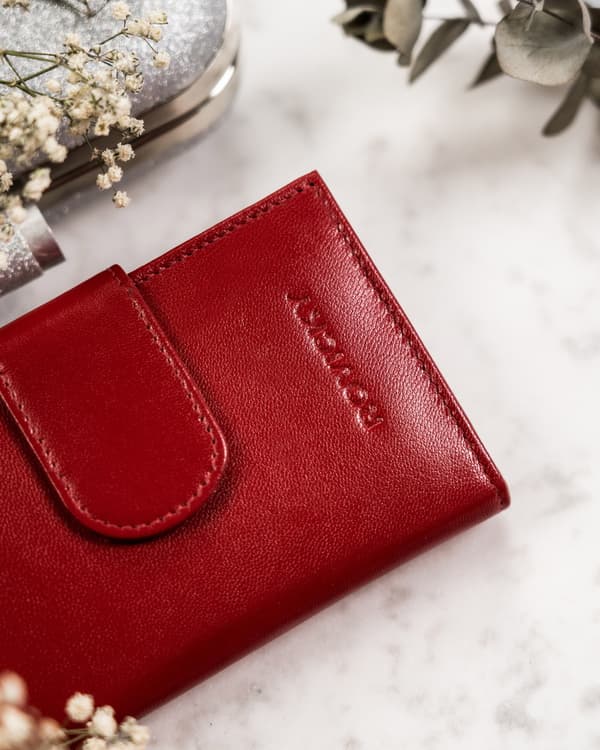 Elegantní dámská peněženka z přírodní kůže - Rovicky