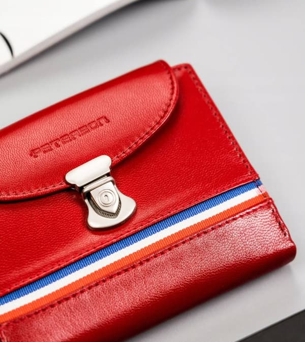 Dámská kožená peněženka s RFID systémem - Peterson