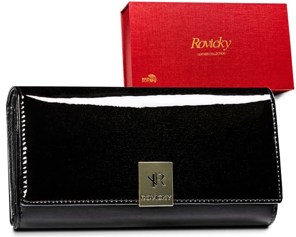 Klasická dámská peněženka s velkou kartovou částí - Rovicky
