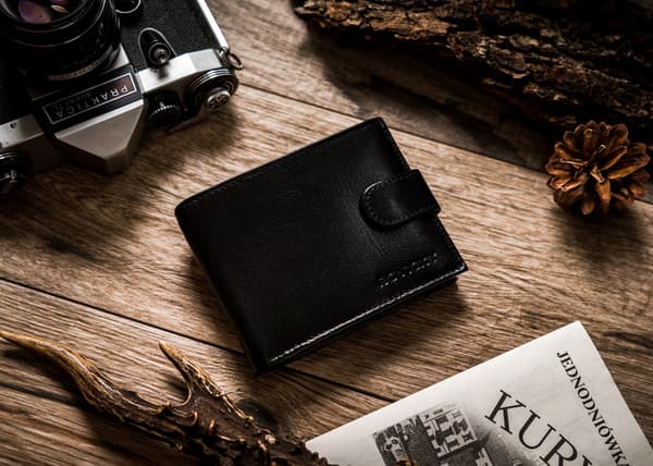 Elegantní pánská peněženka s RFID Protect anti-skimming systémem - Rovicky