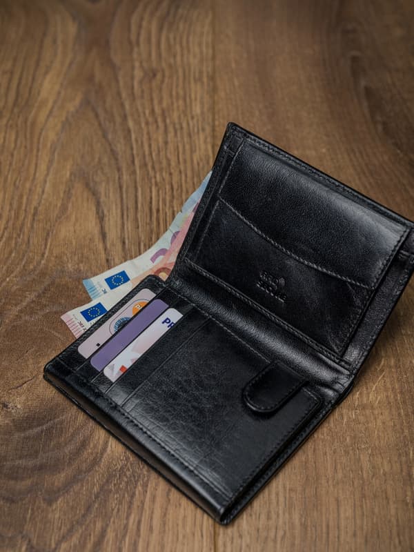 Pánská kožená peněženka se systémem RFID Protect - Rovicky