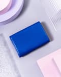 Miniatyrbillede 4 af 10: Lille damepung i læder med RFID Protect-system - Peterson