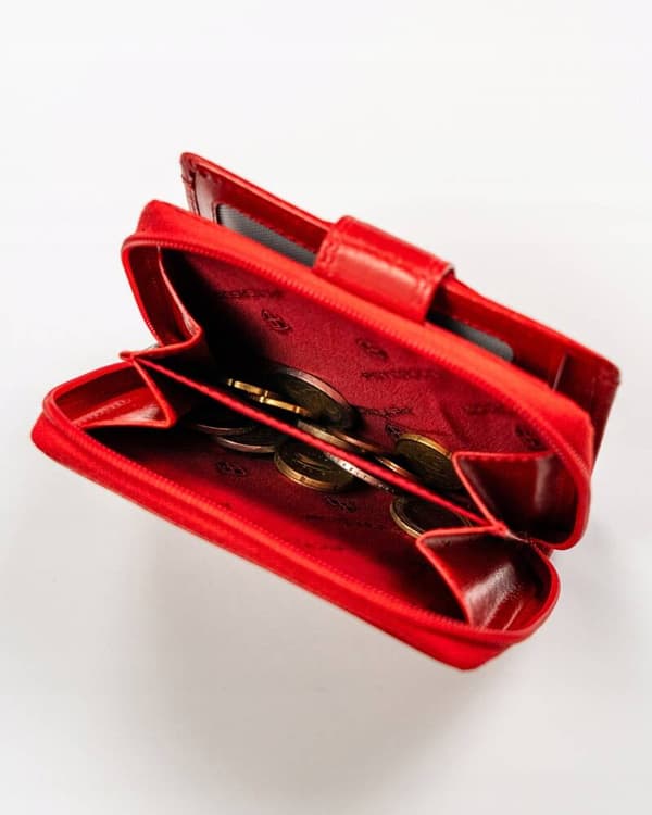 Elegantní kožená peněženka s RFID systémem - Peterson