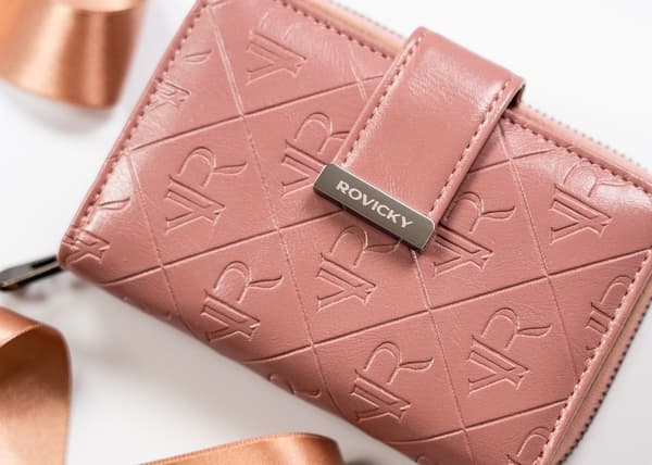 Damepung med præget monogram - Rovicky