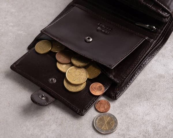 Velká, kožená pánská peněženka na patentku - Rovicky