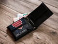 Miniatyrbillede 6 af 10: Læder pung til mænd med RFID-system - Peterson