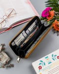 Miniatyrbild 5 av 7: Dámská peněženka-penál z ekologické kůže - 4U Cavaldi