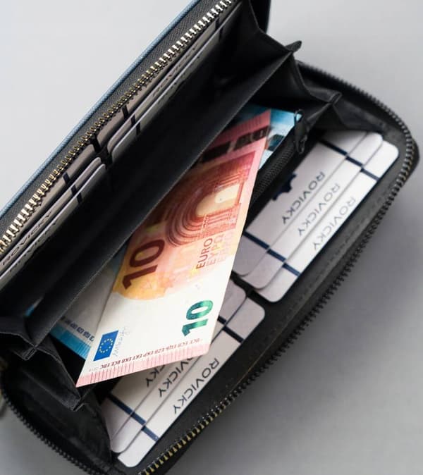 Velká dámská peněženka-penál z ekologické kůže - 4U Cavaldi