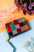 Miniatyrbillede 2 af 8: Stor, patchwork damepung - Rovicky