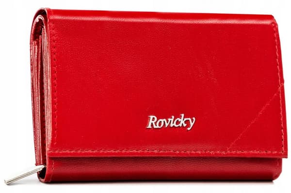 Klasická dámská peněženka z přírodní kůže - Rovicky