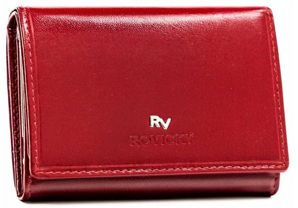 Klassisk damepung i læder med RFID-system - Rovicky