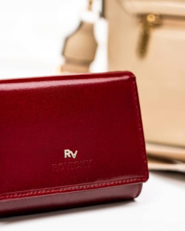 Kožená, střední dámská peněženka s RFID systémem - Rovicky