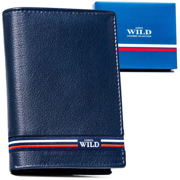 Pánská kožená peněženka bez zapínání - Always Wild