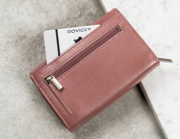 Dámská kožená peněženka s prostorem na fotky a RFID systémem - 4U Cavaldi
