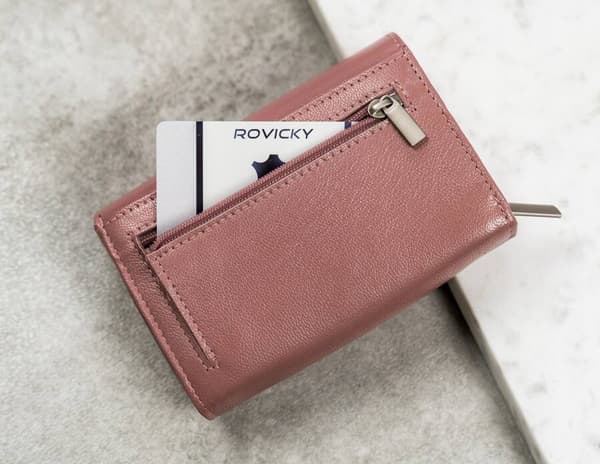 Dámská kožená peněženka s prostorem na fotky a RFID systémem - 4U Cavaldi