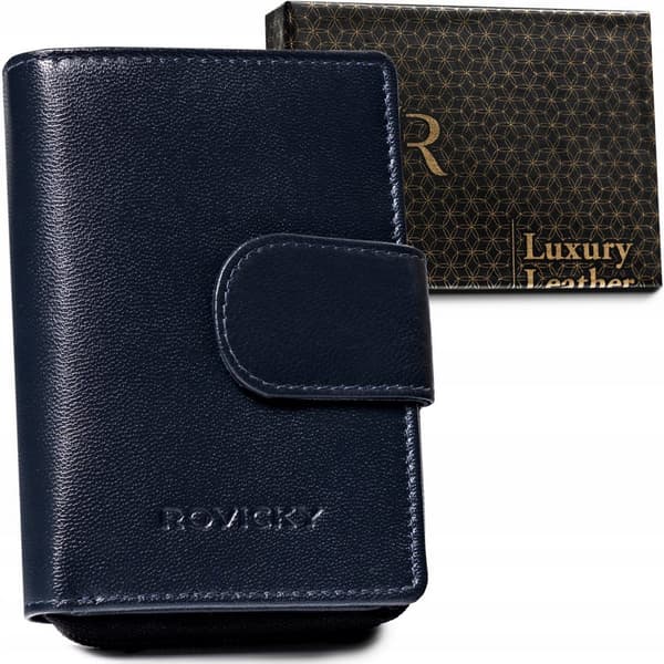Dámská kožená peněženka se systémem RFID Protect - Rovicky