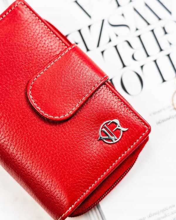 Stylová, kožená dámská peněženka na patentku a zip - Rovicky