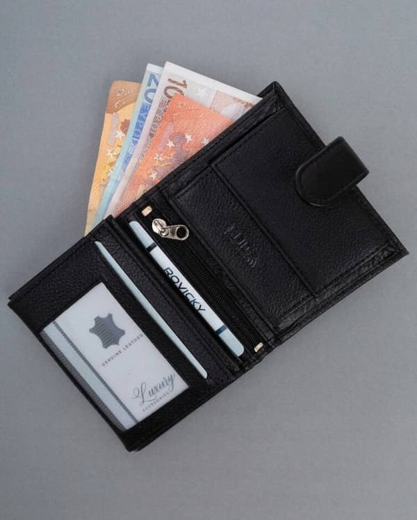 Kožená pánská peněženka s RFID systémem - 4U Cavaldi