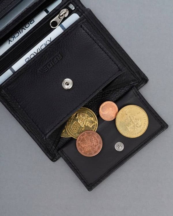 Kožená pánská peněženka s RFID systémem - 4U Cavaldi