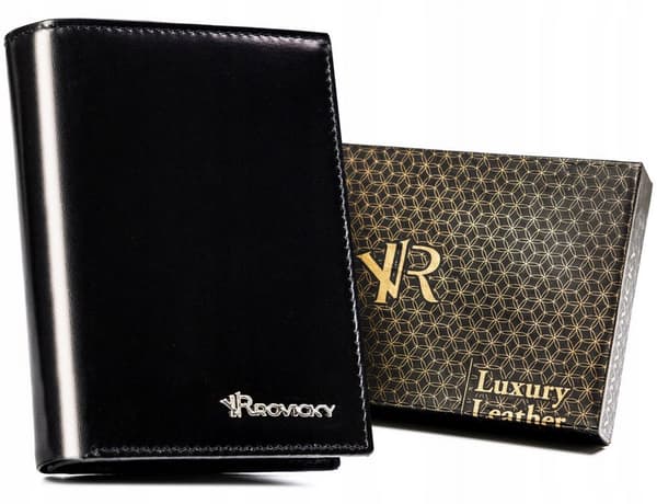 Kožená, velká pánská peněženka s RFID systémem - Rovicky