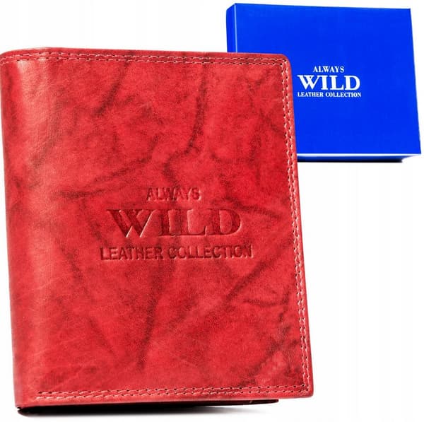 Stor læder pung til mænd - Always Wild