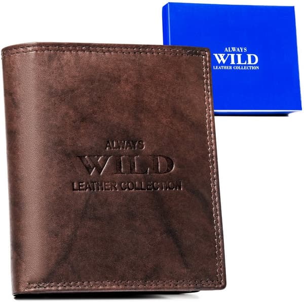 Velká kožená pánská peněženka - Always Wild