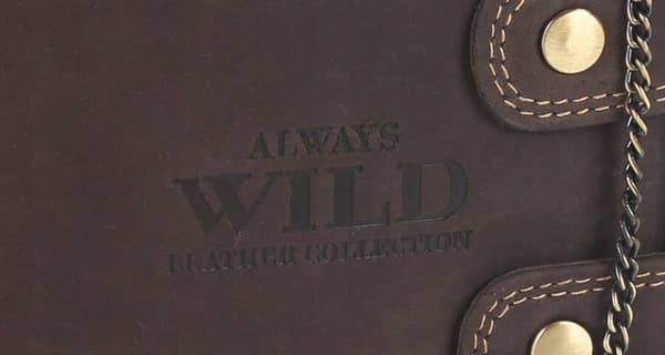 Velká, kožená pánská peněženka s RFID systémem - Always Wild