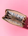 Miniatyrbillede 8 af 10: Stilfuld damepung med lynlås - Rovicky