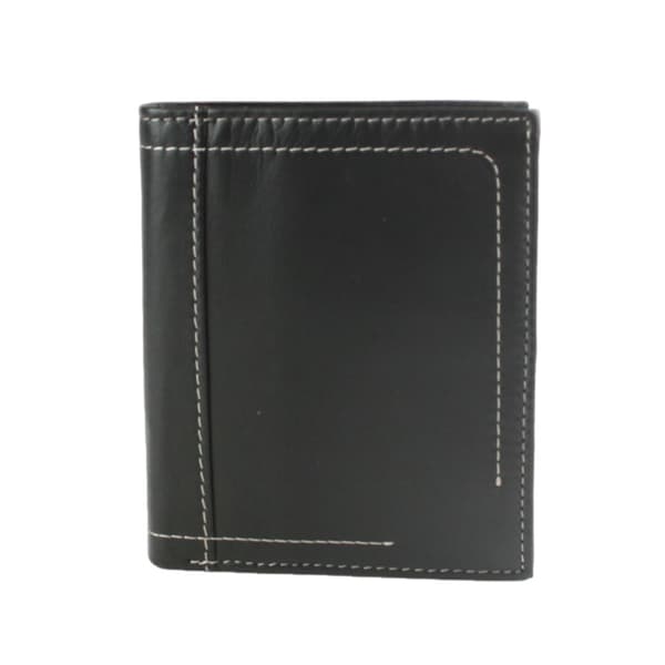 Eastern Counties Leather Mens Isaac Leather Wallet Black One Size